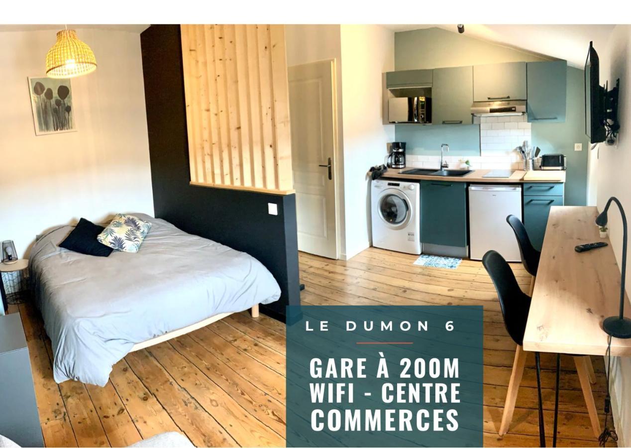 Le Dumon 6 - Studio Neuf Calme - Wifi - Gare 200M Agen Bagian luar foto